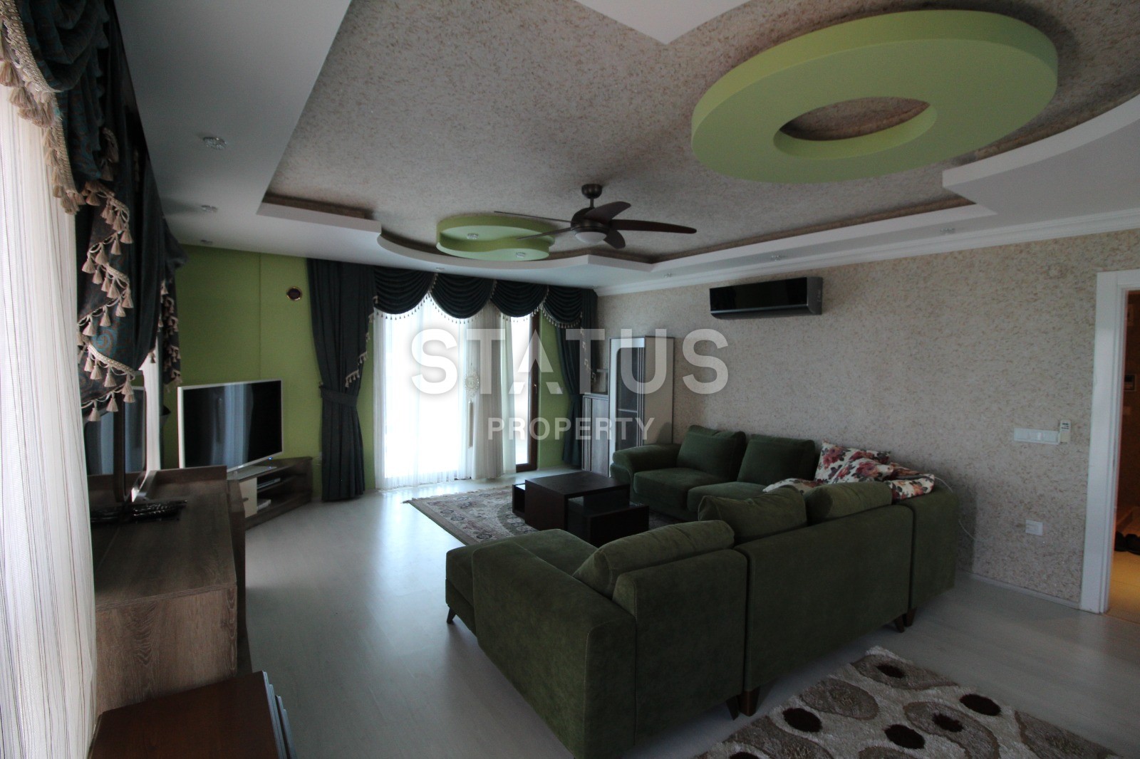 Spacious two-level apartment 4+1 with sea view 220m2. Kestel, Alanya. фото 2