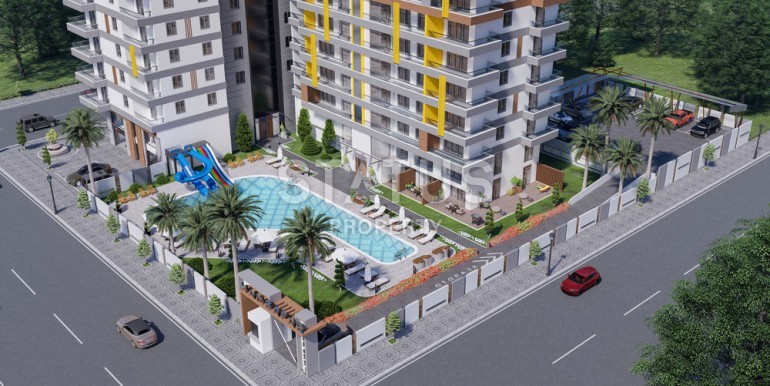 Stylish apartment 2+1 in a new complex by the sea, 100 m2 фото 1