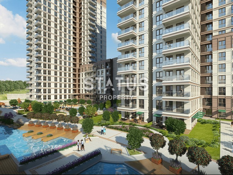 A new complex in the center of the elite Bahcesehir. Apartments of different layouts from 124 to 304 m2. Istanbul. photos 1