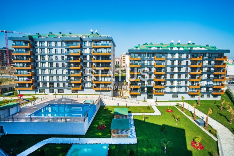 Квартиры от 93 до 271 м2 в отличном жилом комплексе с видом на море. Буюкчекмедже, Стамбул. фото 1