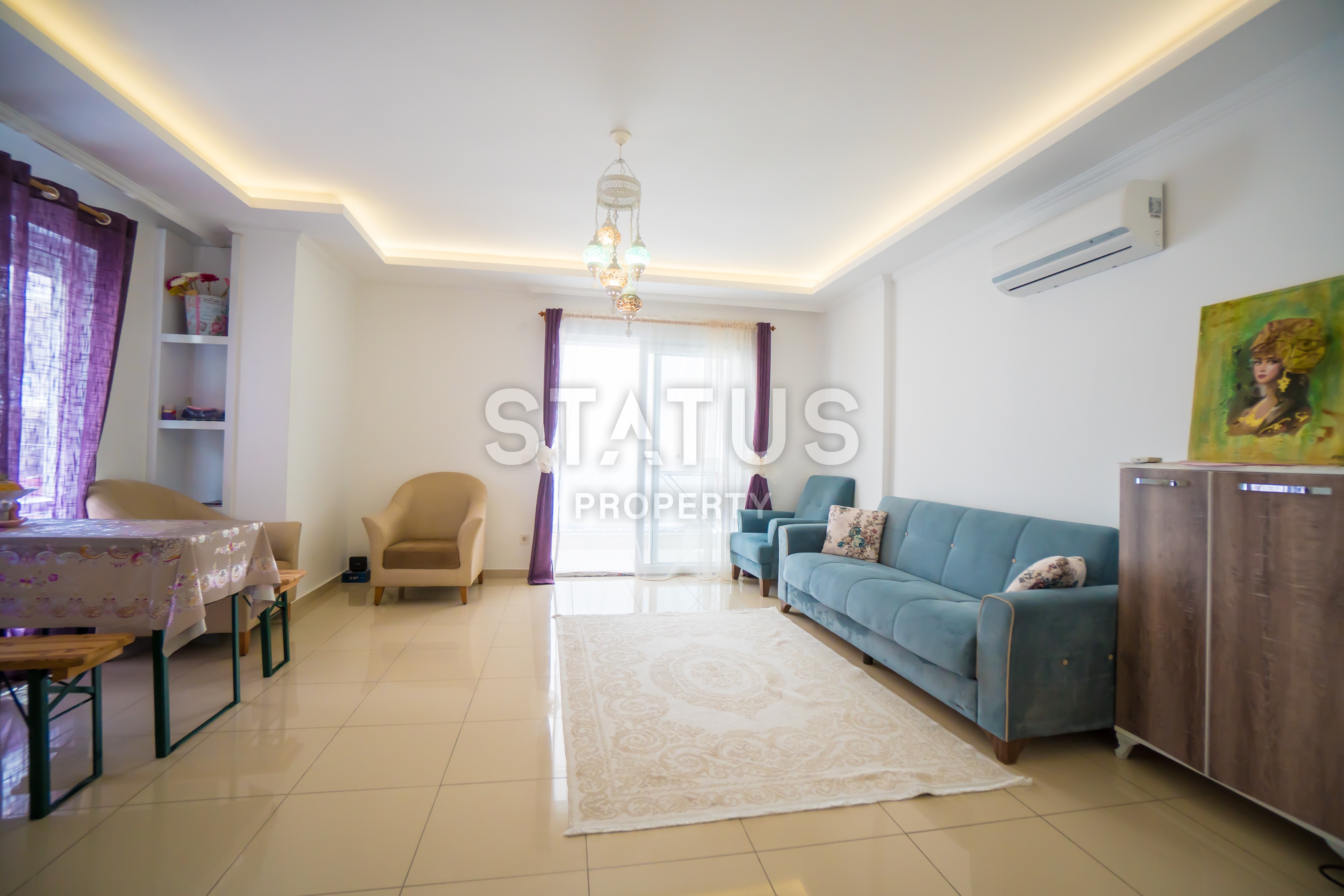 Furnished apartment 1+1, 65 m2 within walking distance from Cleopatra beach фото 1