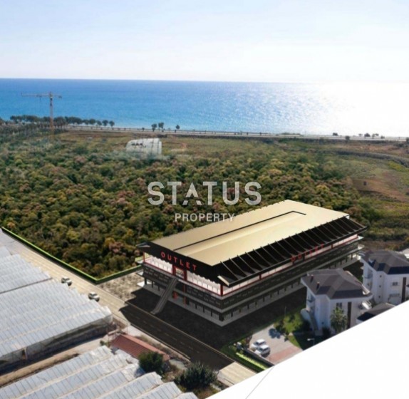 Commercial premises from 32 m2 in the shopping center of the Payallar resort area. photos 1