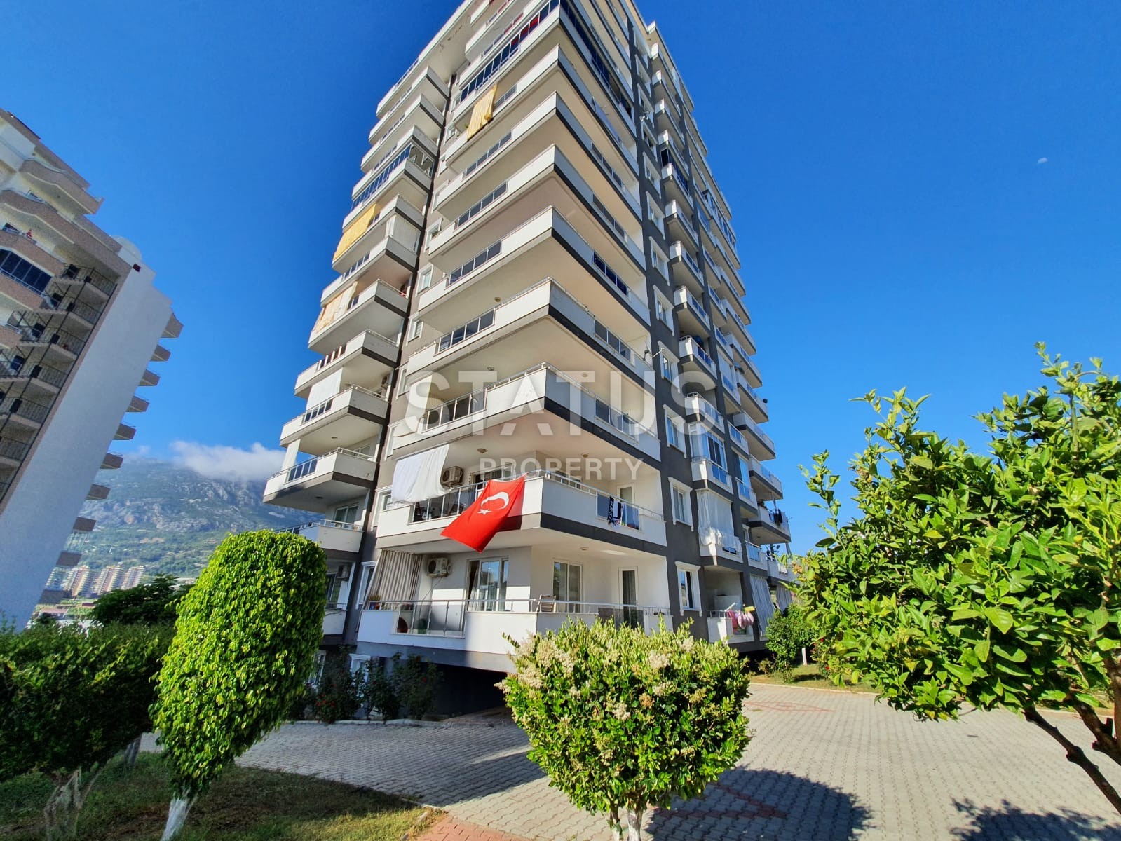 Spacious apartment 2+1 with sea and mountain views, 120 m2. Mahmutlar, Alanya. фото 2