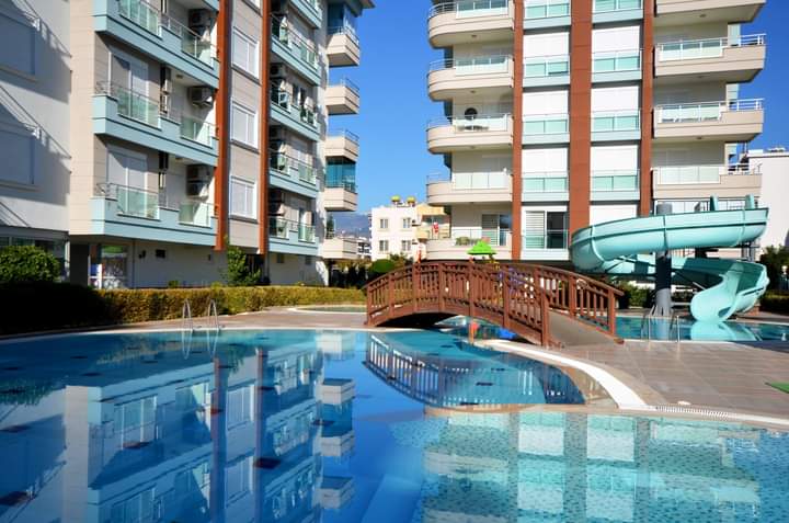 Spacious apartment 1+1 in one of the best complexes in Kestel, 75m2. First line. фото 1