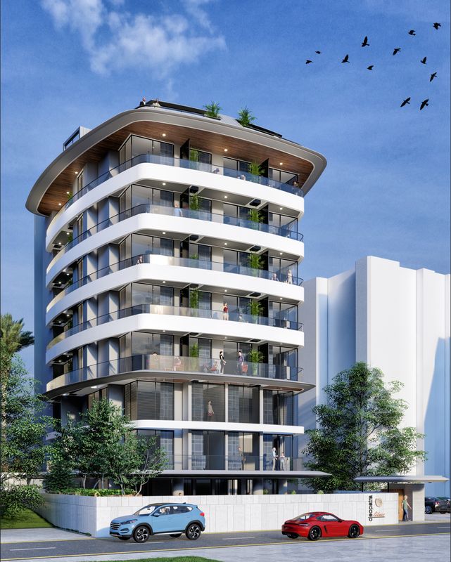 Investment project in the city center (Cleopatra area), 47 - 129 m2 фото 1