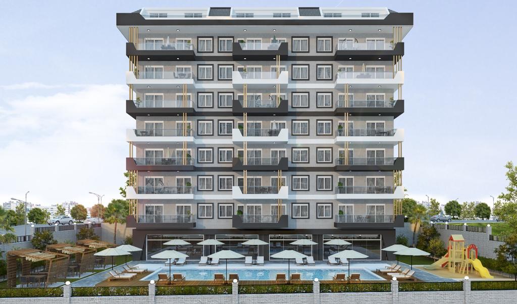 Inexpensive apartment in a new complex in Avsallar, 47 m2 фото 1