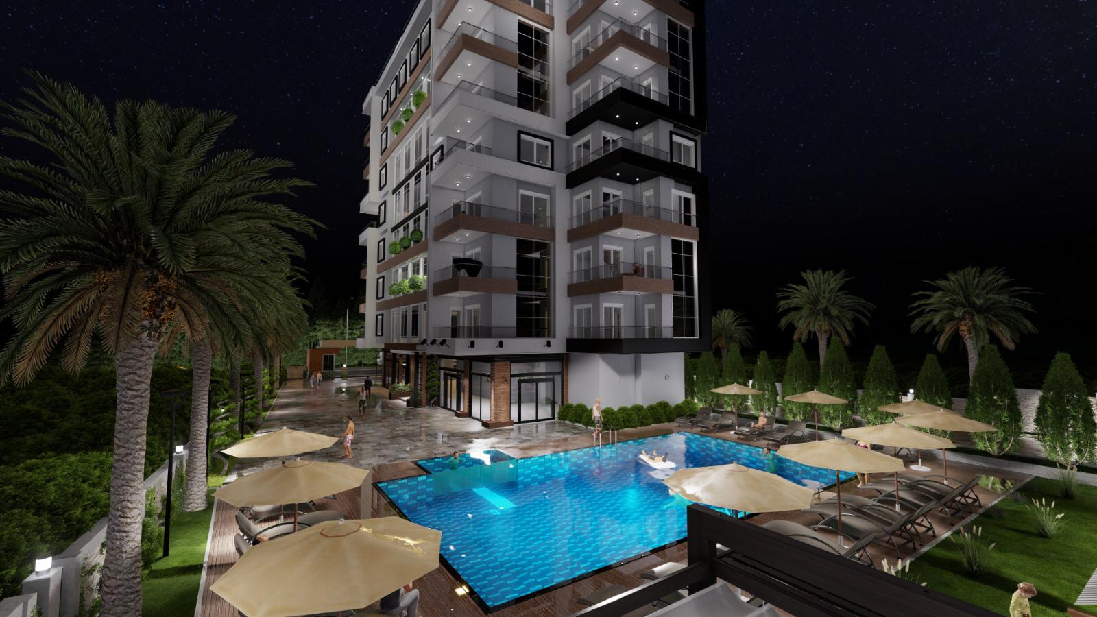 Apartments 2+1 and 5+1 in a new investment project from 97 - 240 m2. Avsallar, Alanya. фото 2