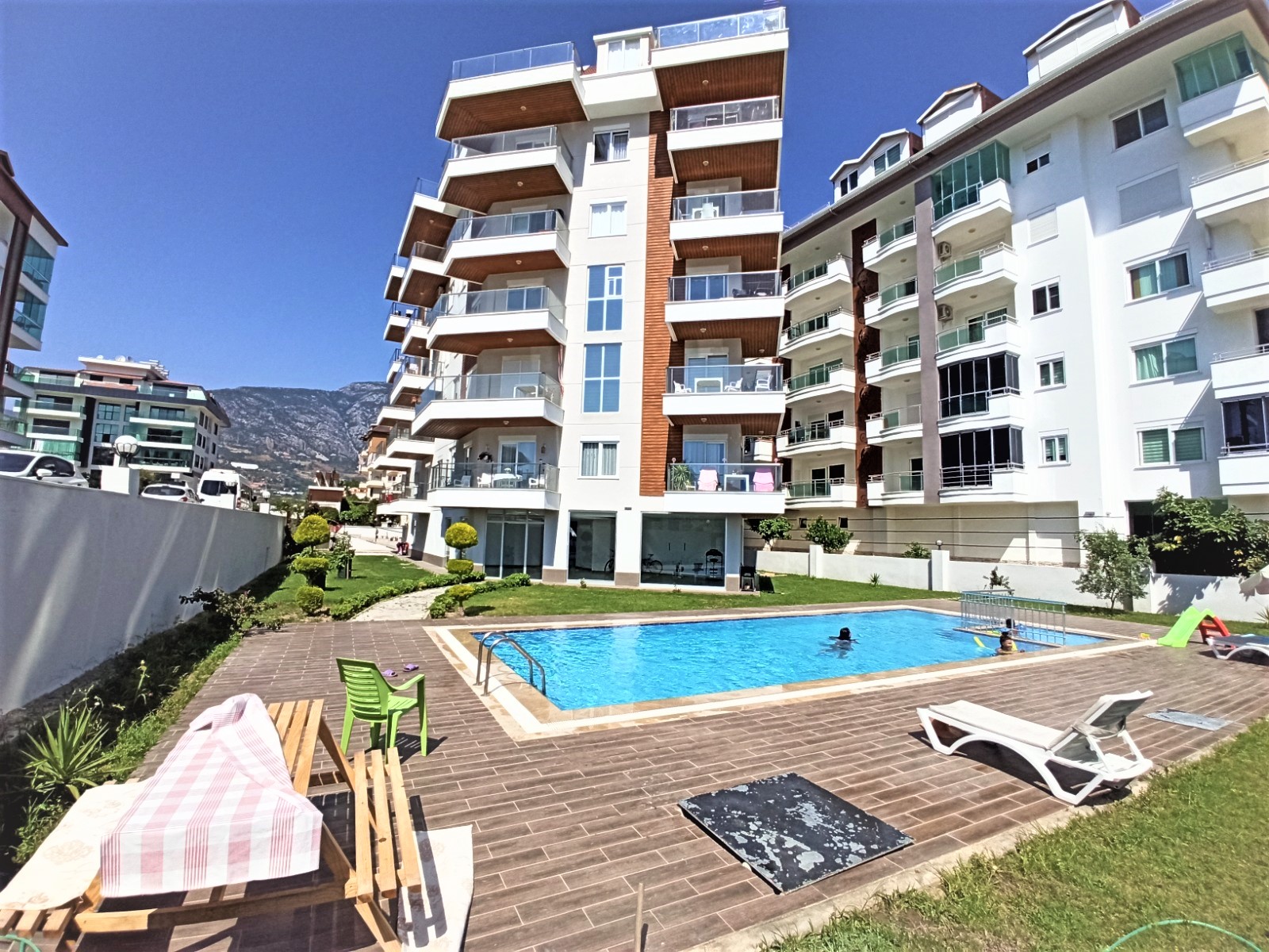 Apartment 1+1 with sea views in Kestel, 58 m2 фото 1