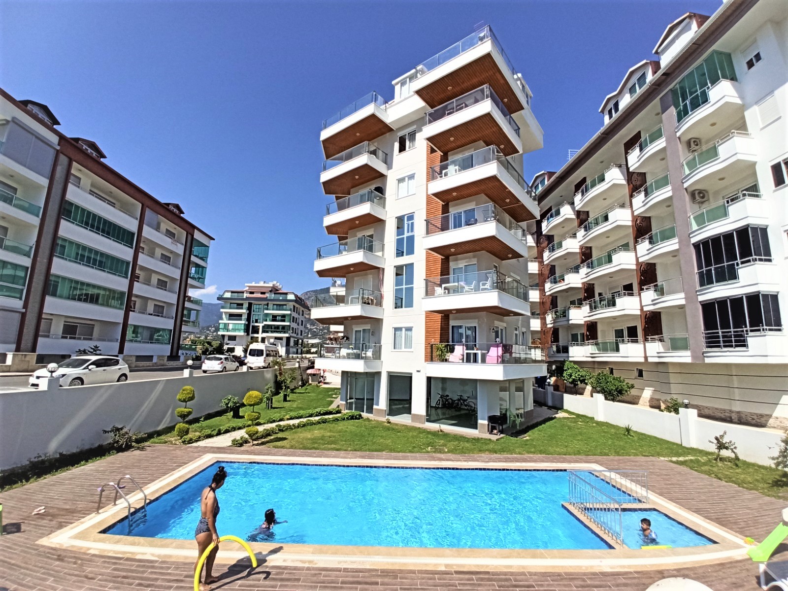 Apartment 1+1 with sea views in Kestel, 58 m2 фото 2