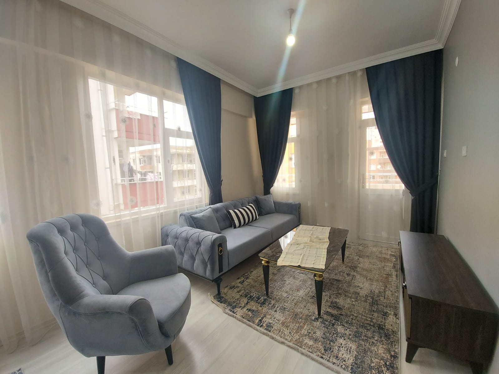 Three-room apartment renovated on the street. Barbarossa in Mahmutlar, 100 m2 фото 1