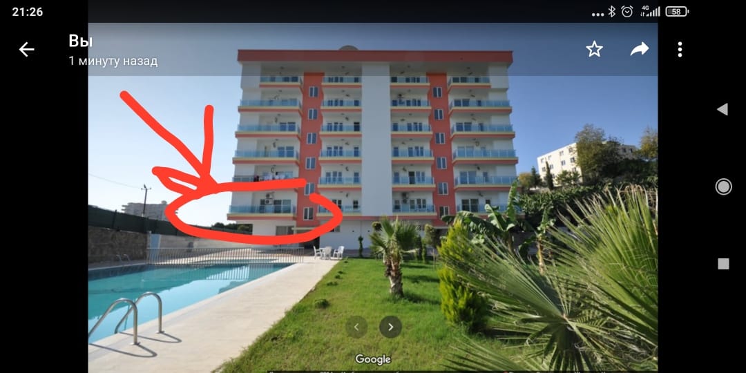 Large apartment 2+1 furnished, 130 m2. Mahmutlar, Alanya. фото 2