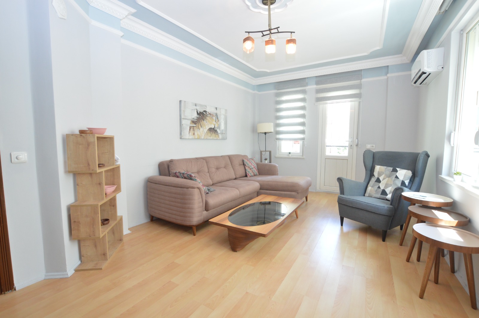 Apartment 2+1 furnished 300 meters from Cleopatra beach, 90 sq.m. фото 1