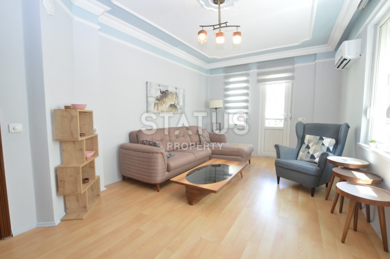Квартира 2+1 с мебелью в 300 метрах от пляжа Клеопатра, 90 кв.м. фото 1