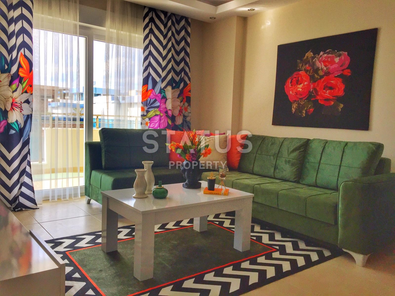 Furnished apartment in a new building with infrastructure in Mahmutlar 70 sq.m. фото 1