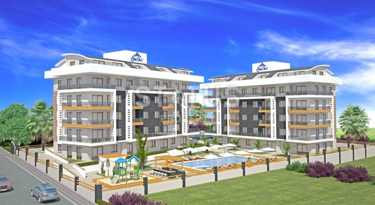 A chic project with apartments of various layouts in the Oba area, with no % installment payment photos 1