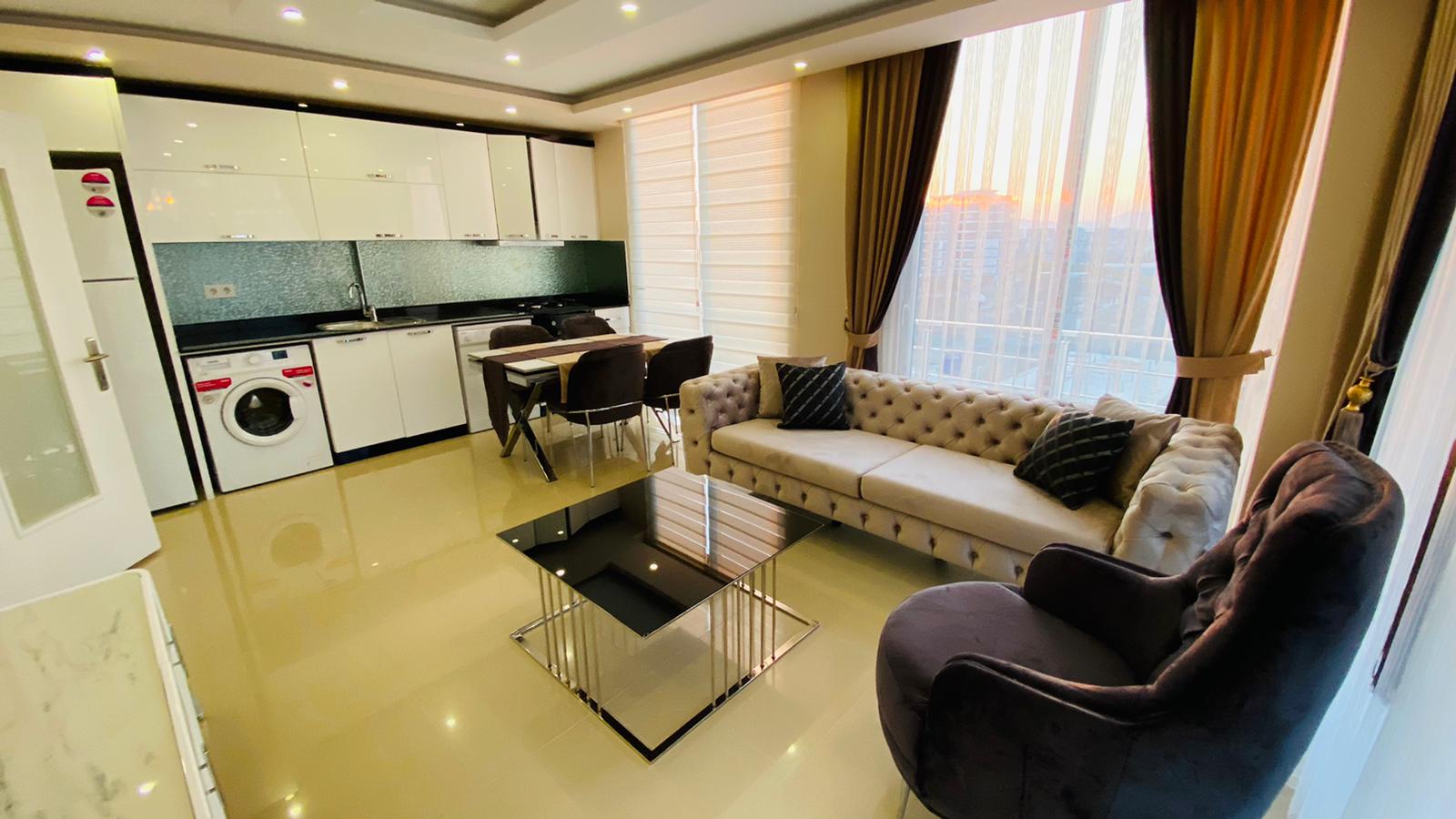 Двухкомнатная квартира с новой мебелью в Махмутларе, 65 м2 фото 1
