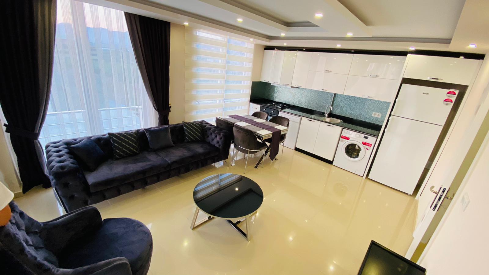 Apartment 1+1 with new furniture in Mahmutlar, 65 m2 фото 1