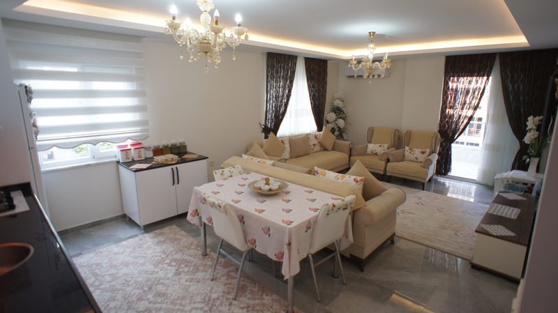 Three-room apartment in a new complex in the center of Mahmutlar, 84 m2 фото 2
