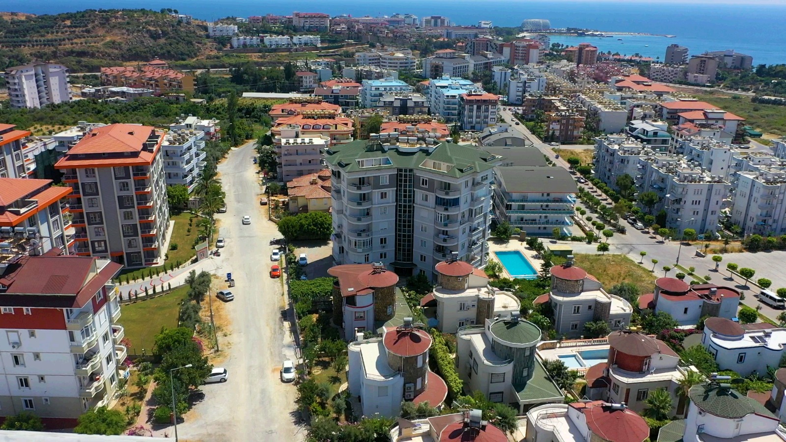 Spacious apartment 2+1 with a separate kitchen overlooking the sea, 110 m2 фото 2