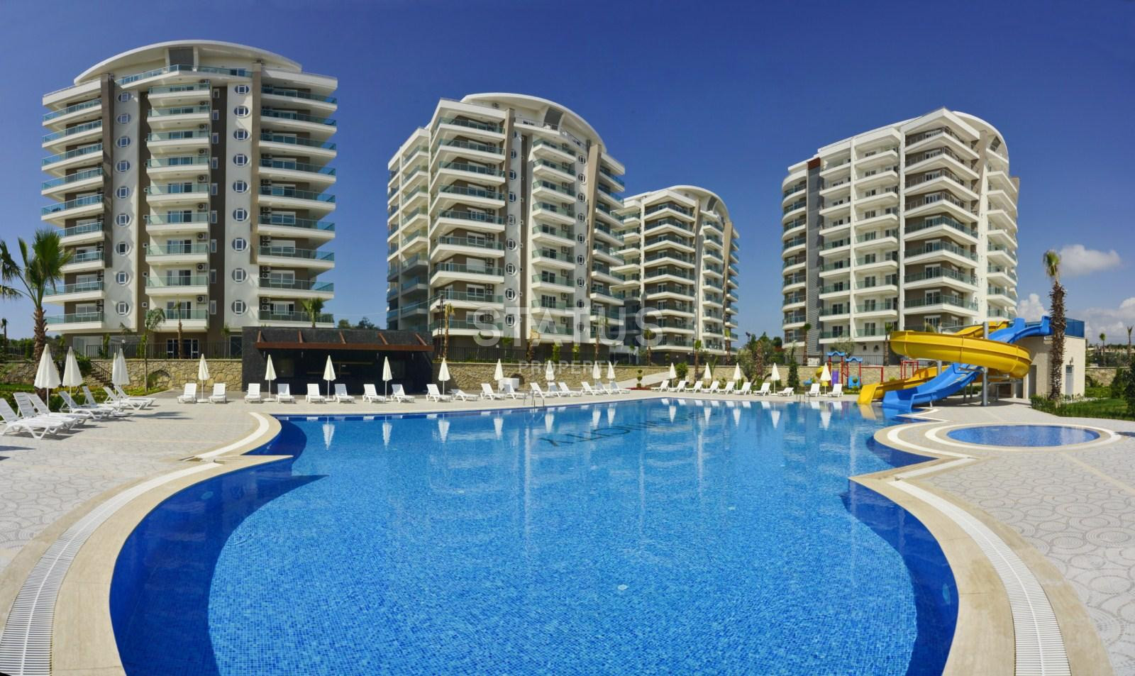 Three-room apartments in a complex with hotel infrastructure at a low price, Avsallar фото 1