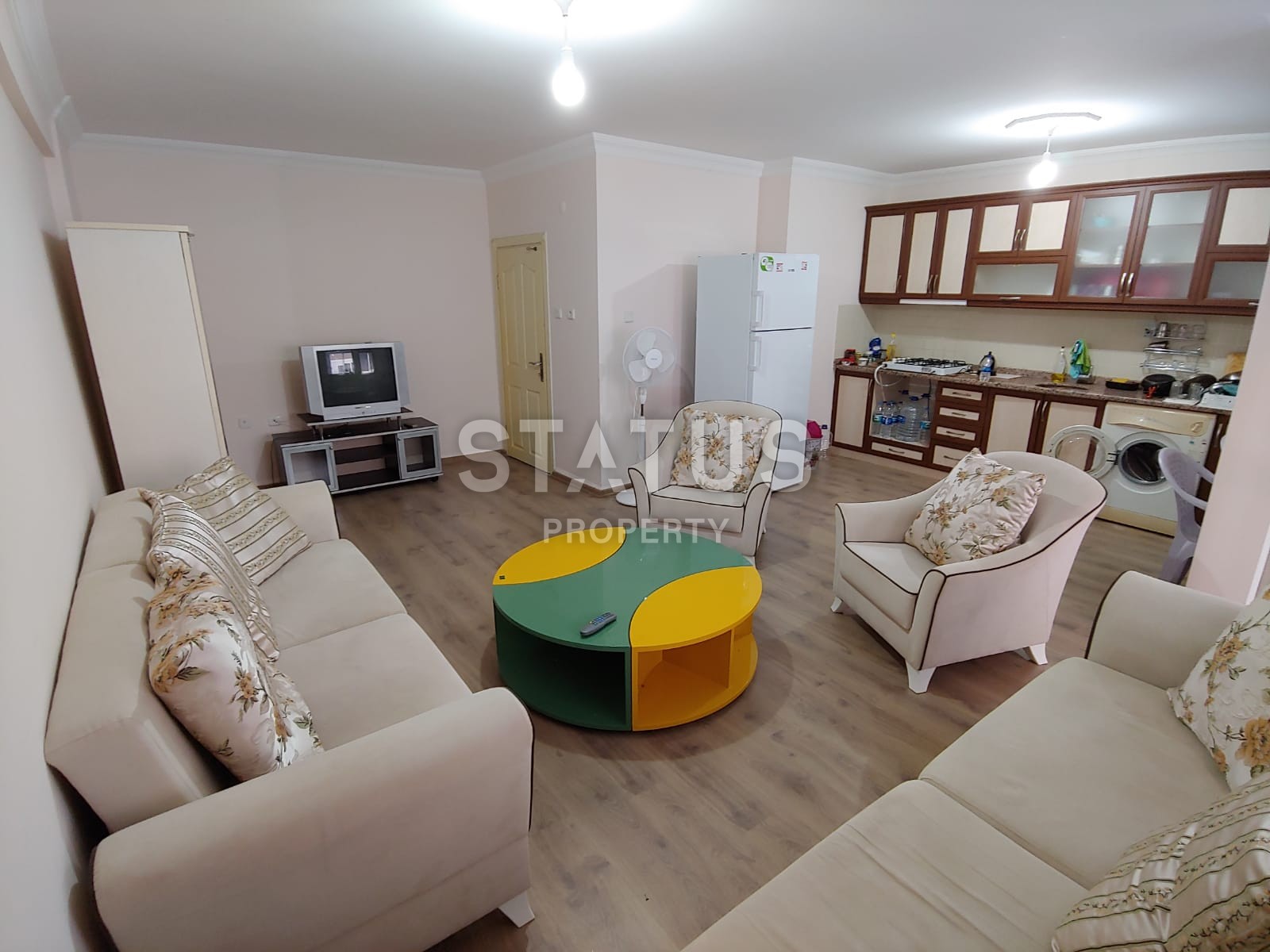 Apartment 2+1 furnished 150 m from the Mediterranean Sea, 110 sq.m. фото 2