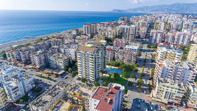 Investment project in Mahmutlar! Complex with infrastructure! Direct sea views! фото 1