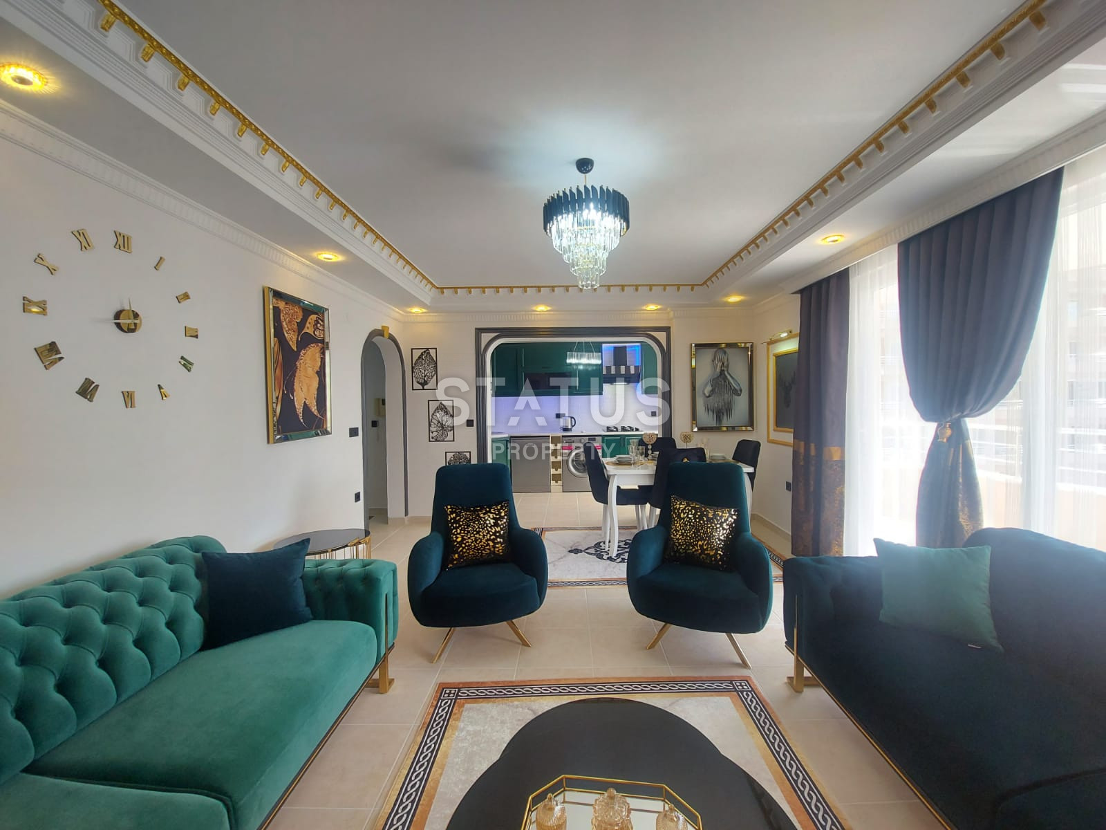 Three-room apartment with furniture in Mahmutlar, 125 m2 фото 2