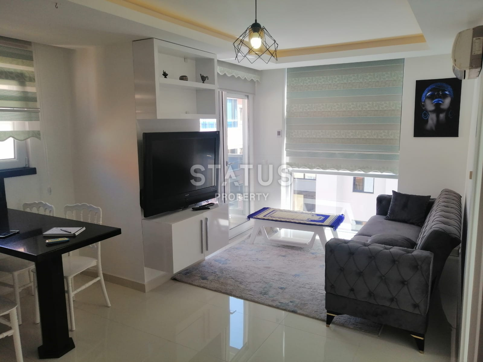 Apartment 1+1 furnished in the center of Alanya, 45 m2 фото 1