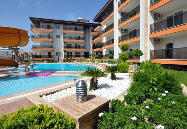 Fully furnished apartment 1+1 in a complex with infrastructure in Avsallar, 300 meters from the sea фото 1