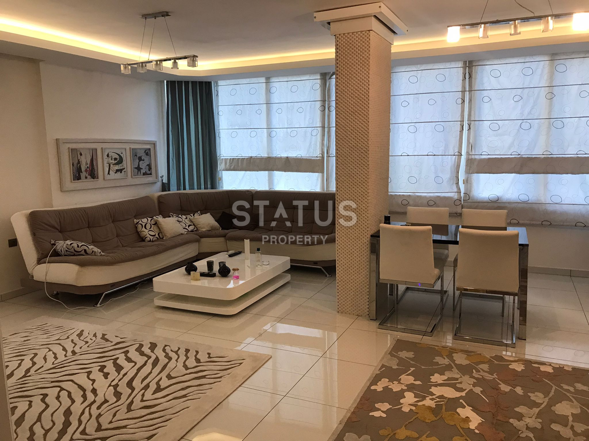 Furnished apartment 1+1 three minutes from the beach in the center of Alanya, 98 m2 фото 1