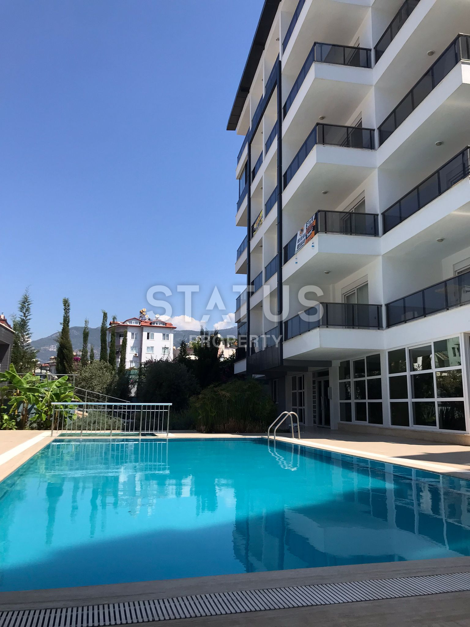 One-bedroom apartment with furniture and appliances in Tosmur, 1+1 - 65 sq m фото 1