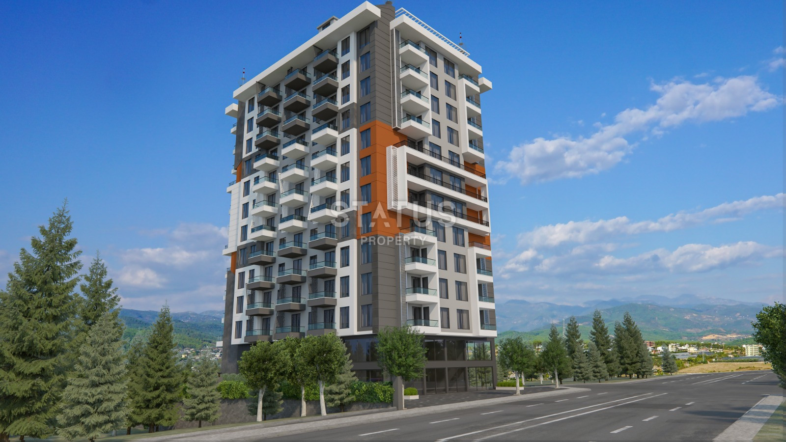 New complex under construction in the center of Mahmutlar district, 50-160 sq.m. фото 2