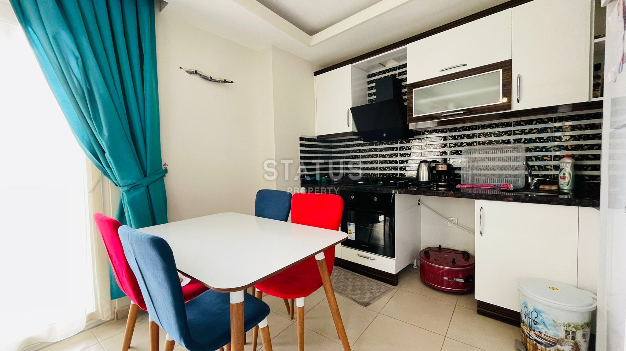 Furnished one-bedroom apartment in a new building in the center of Mahmutlar, 55 sq.m. фото 1