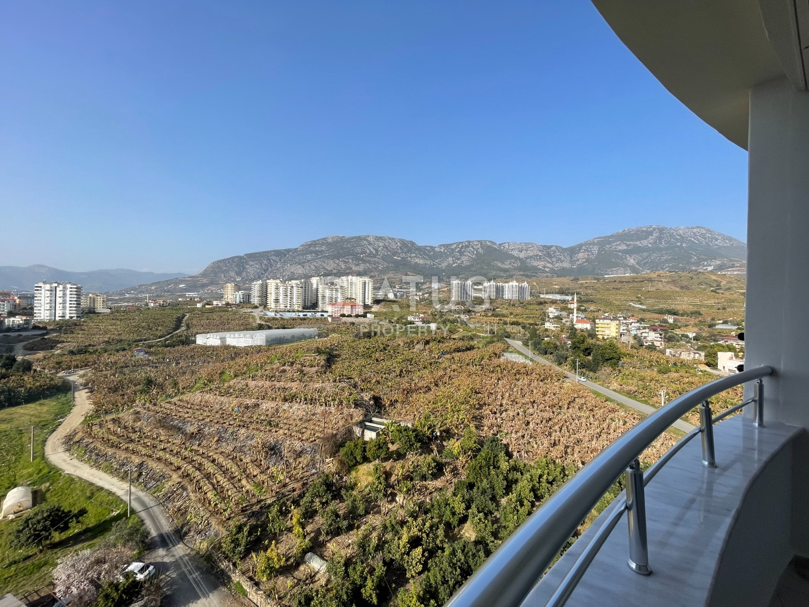 View apartment on the Taurus Mountains and the sea in Mahmutlar, 1+1, 60 sq.m. фото 1