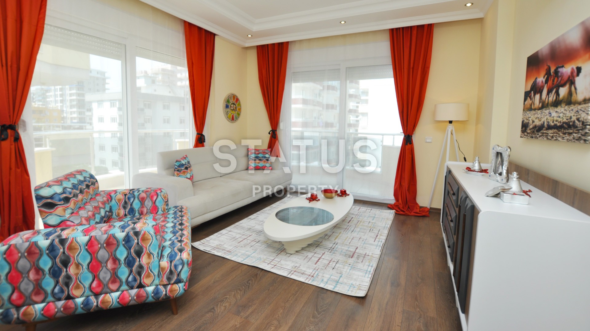 Three-room apartment with furniture at a SUPER price in the center of Mamhutlar. 110 sq.m. фото 2