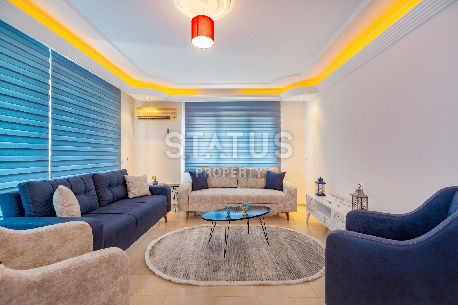 Apartment with new furniture and beautiful views in a complex with a swimming pool in Mahmutlar 135 sq.m. фото 1