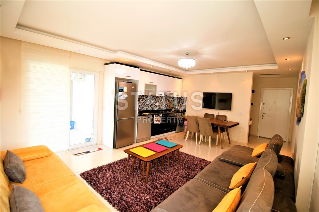Excellent cozy apartment in a quiet area of Tosmur, 80 m2. фото 2