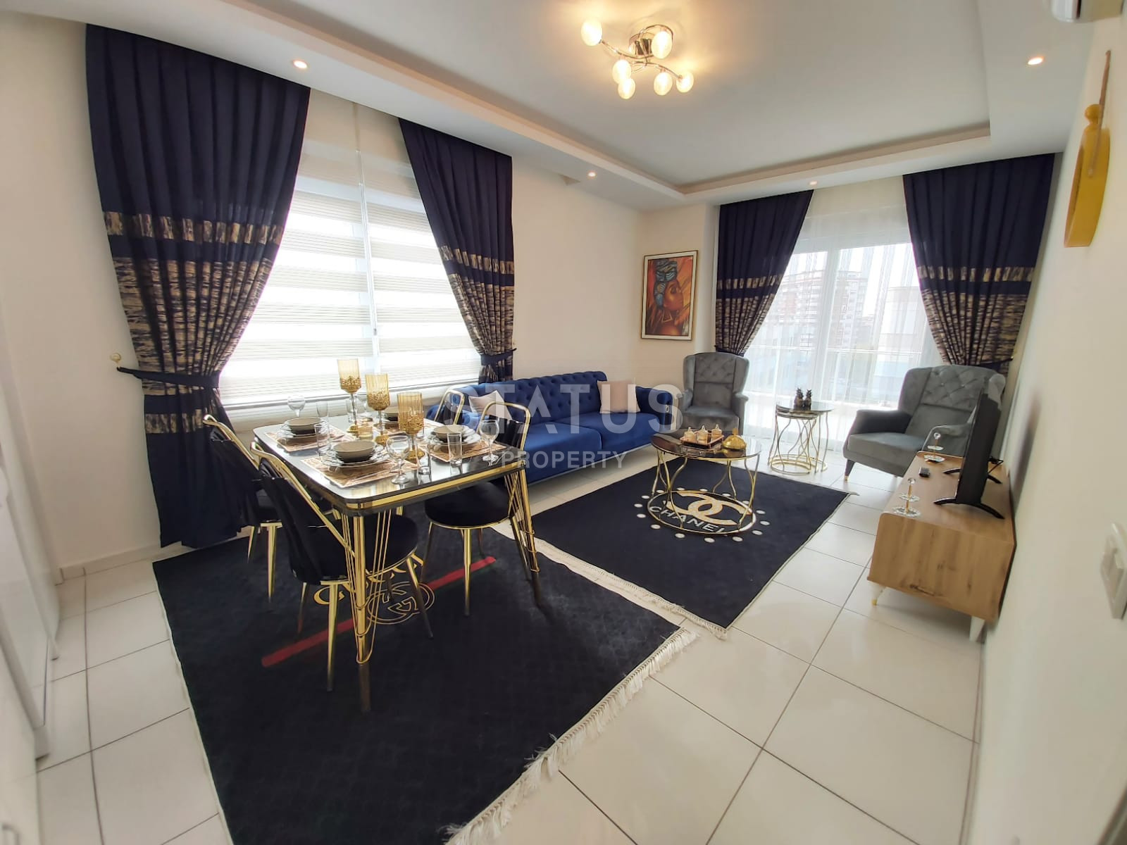 Трехкомнатная квартира с мебелью в Махмутларе 110 кв.м. фото 2