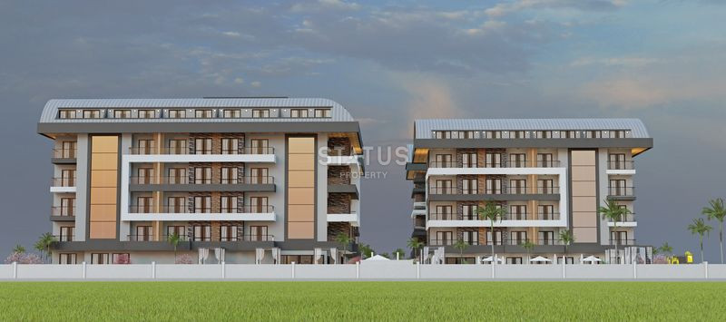 Инвестиционный проект на стадии котлована, в районе Оба, апартаменты различных планировок от 45 до 97 кв.м. фото 2