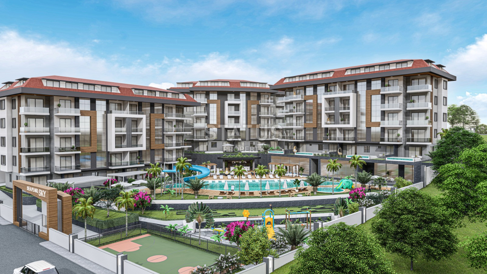Elite complex in Kestel, apartments of various layouts up to 145 m2. фото 1