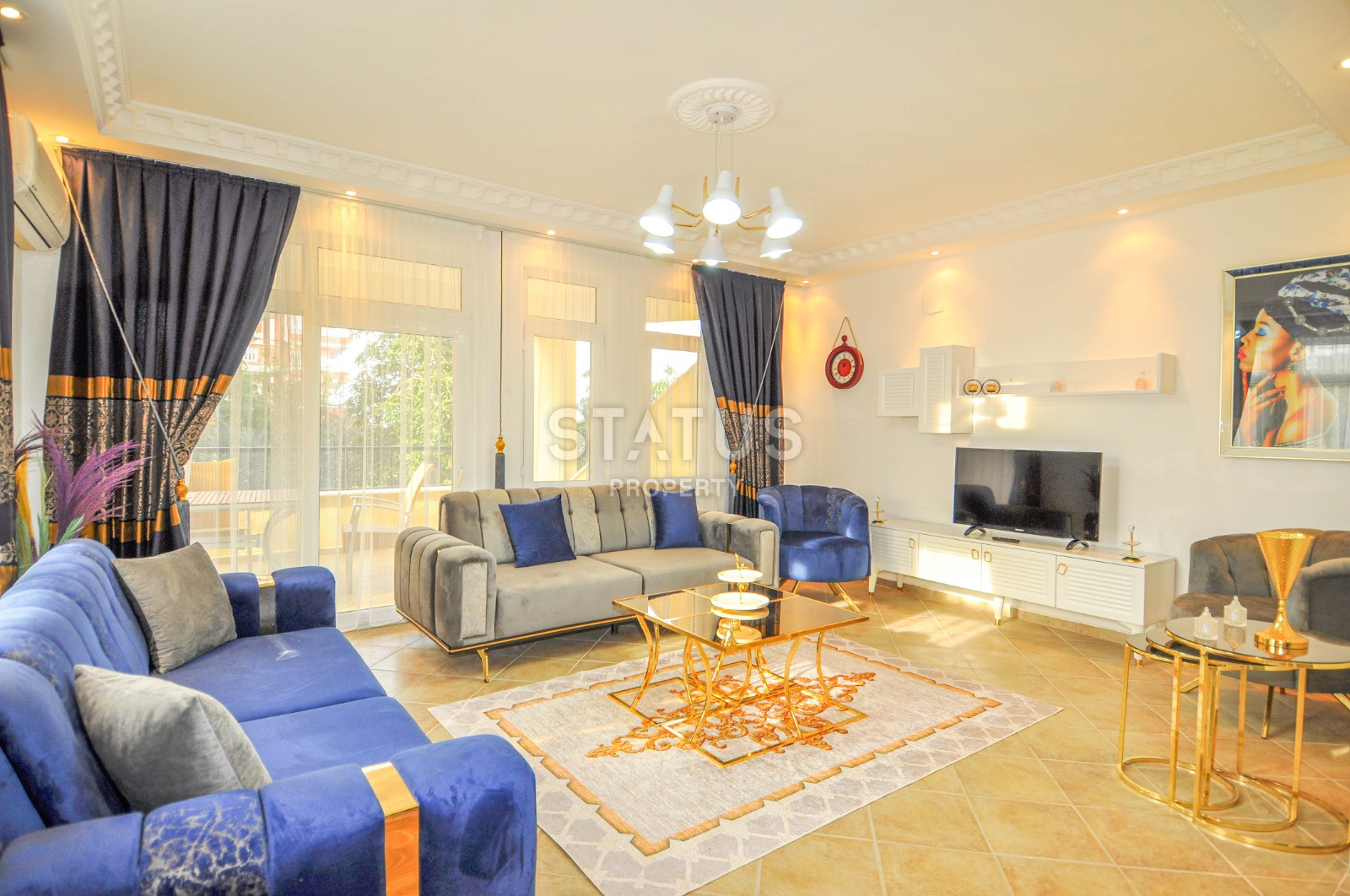 Furnished apartment 2+1, in the Kestel area, 125 sq.m. фото 1