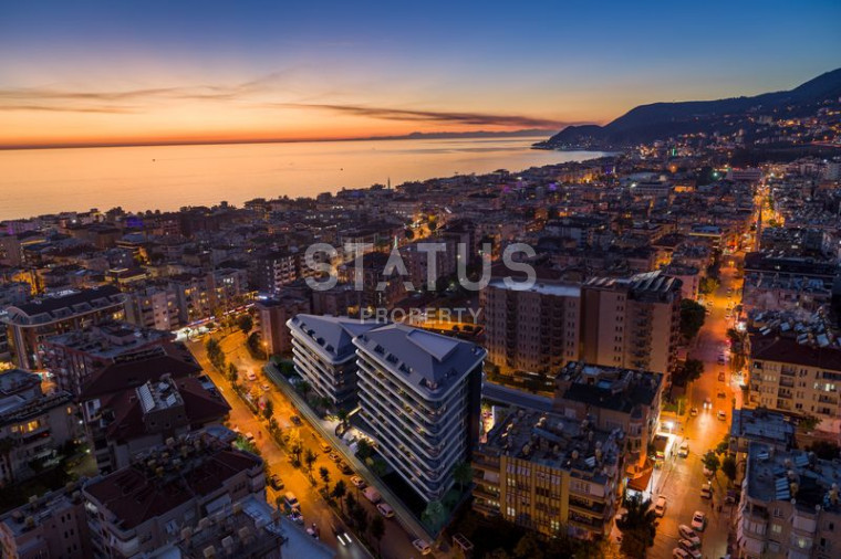Investment elite project 300 meters from the Cleopatra beach! Hotel infrastructure and apartments overlooking the historic Alanya Fortress! photos 1