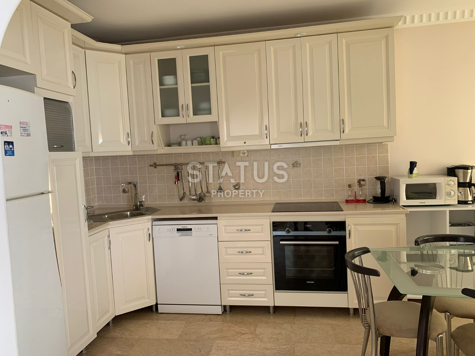Апартаменты 2+1 с видом на море в Махмутларе, 120 м2 фото 2