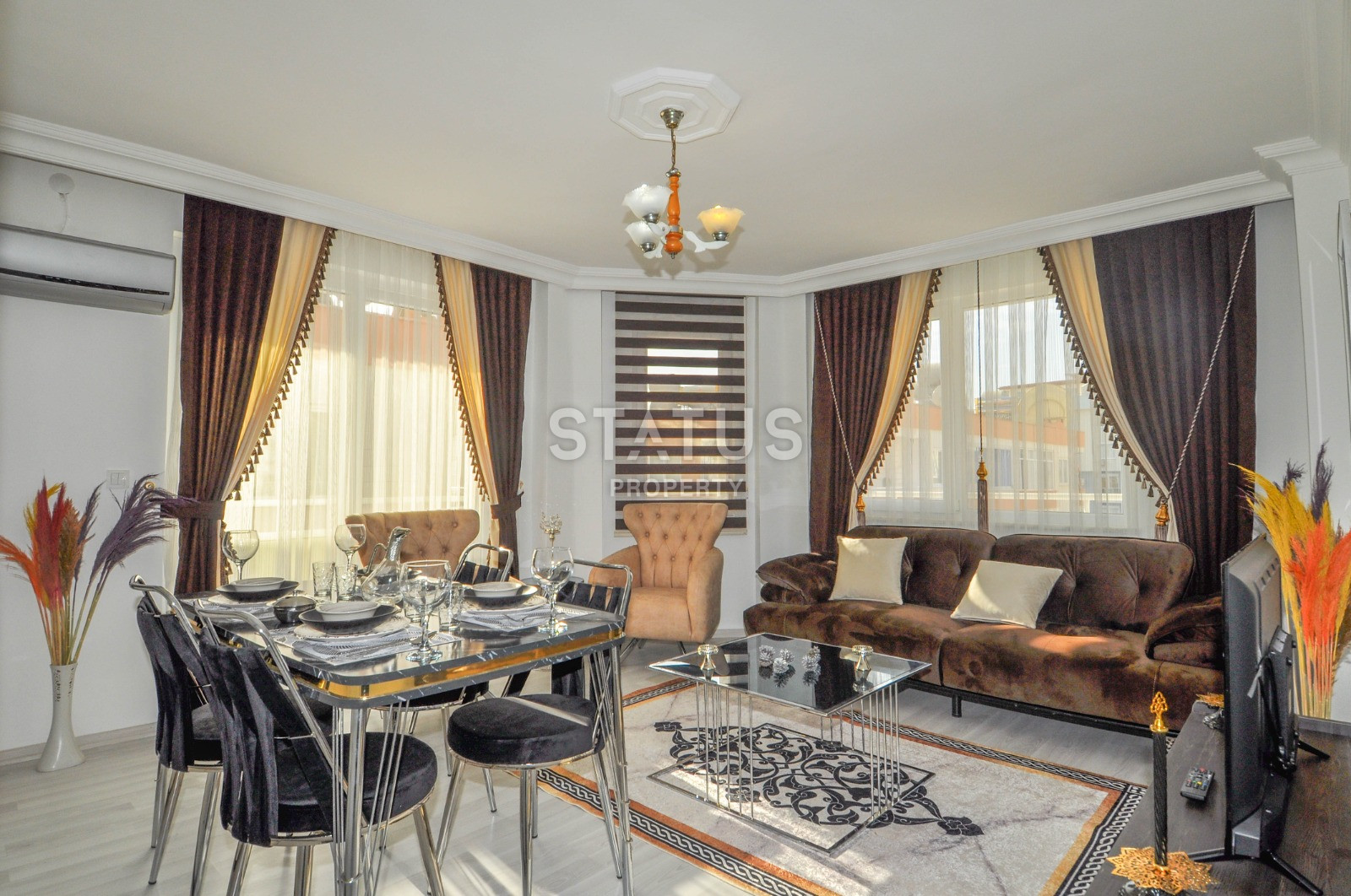 Apartment 2+1 furnished 150 meters from the sea in Mahmutlar, 120 sq.m. фото 1