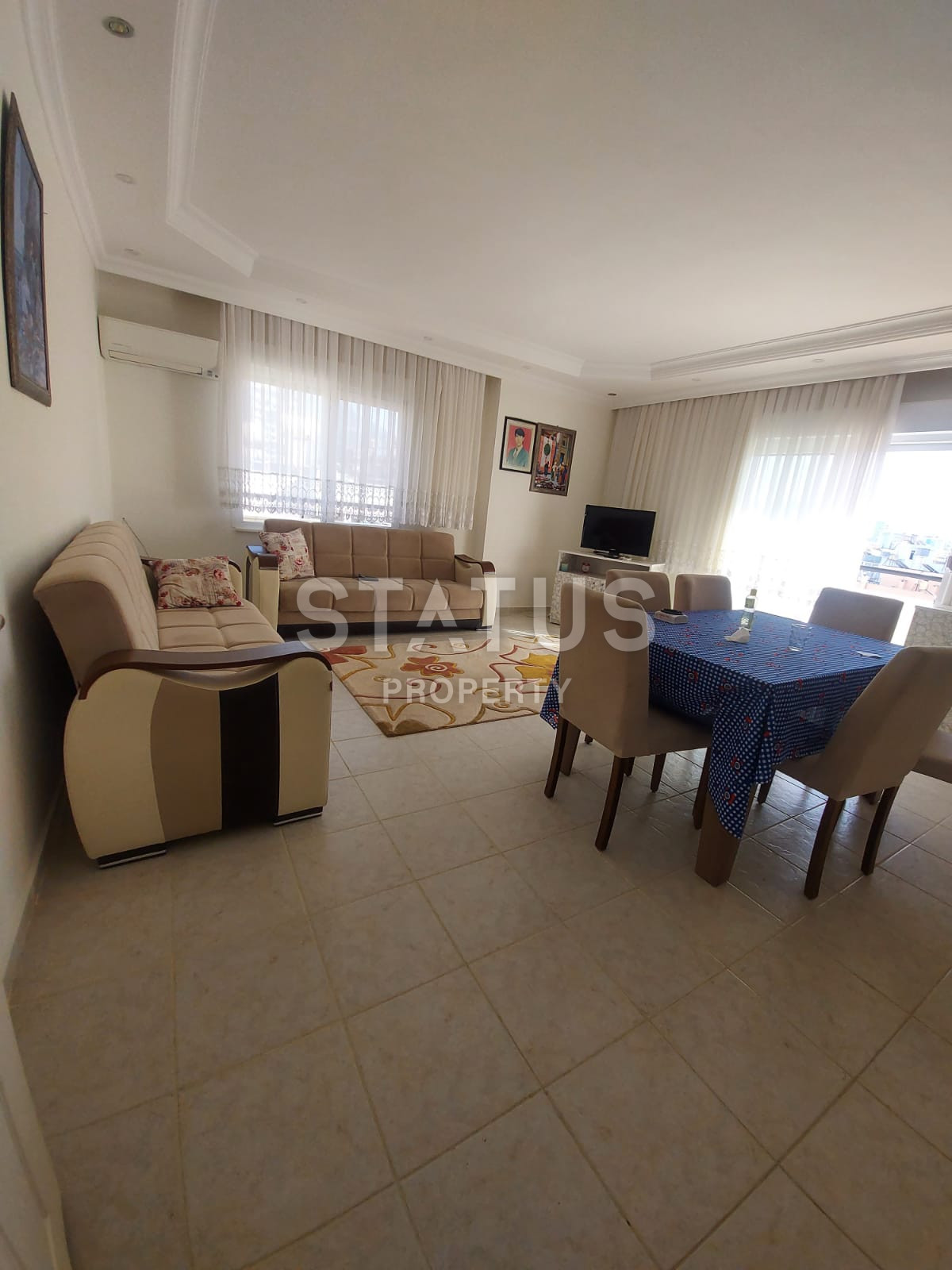 Apartment 2+1 furnished, 300 meters from the sea in Mahmutlar, 115 sq.m. фото 2