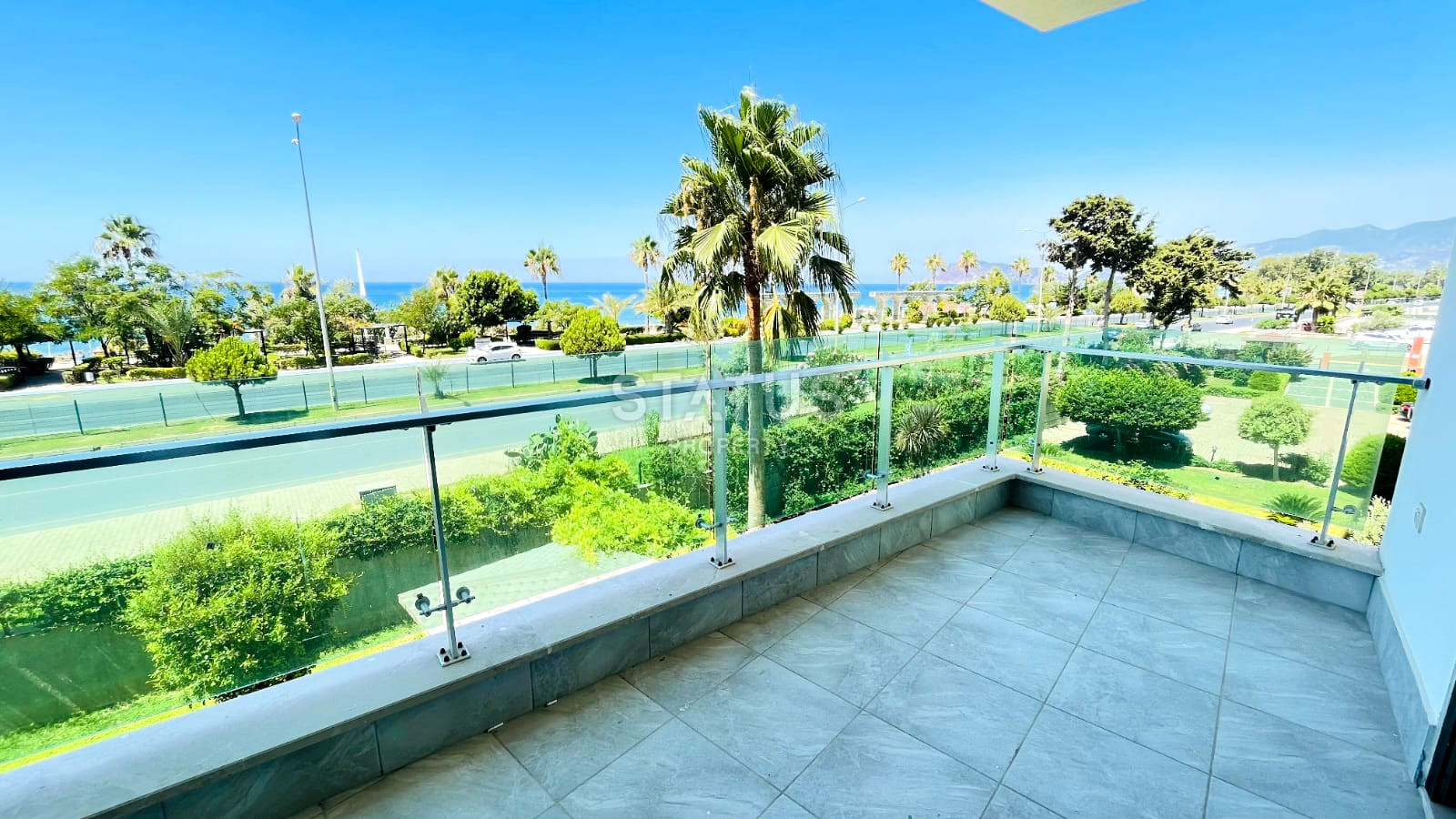 Меблированные апартаменты 2+1 с видом на море, 110 м2. Кестель, Алания. фото 1