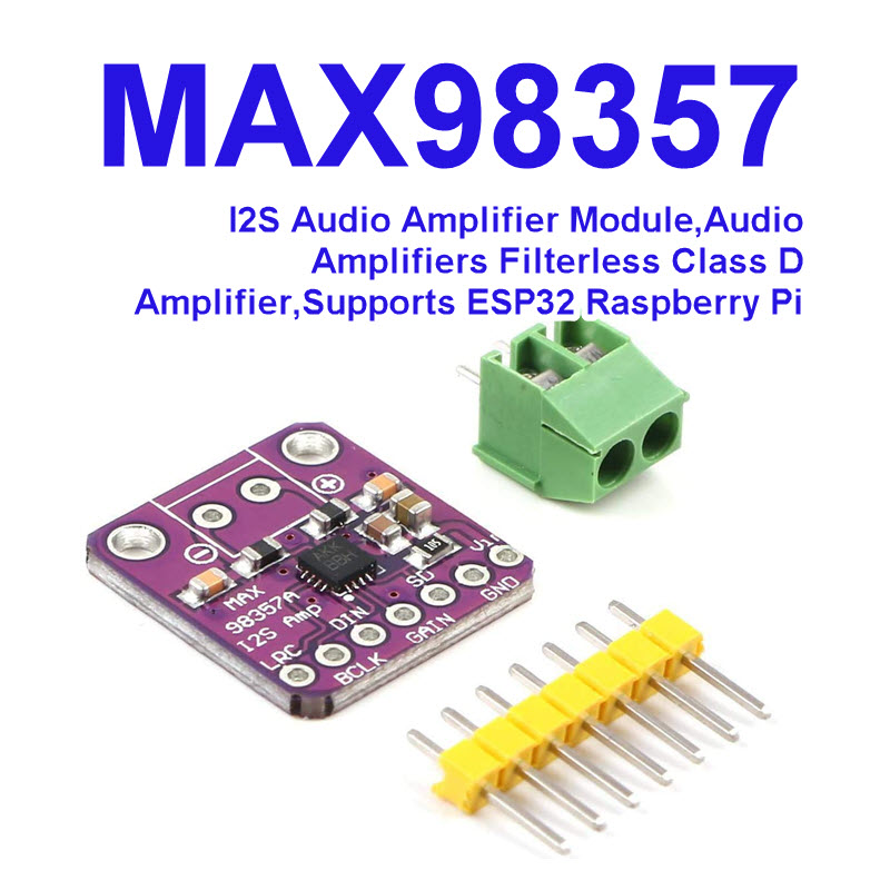 Amplificateur Audio I2S MAX98357A