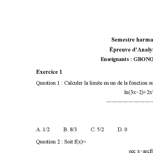 Couverture de Analyse mathématique 
