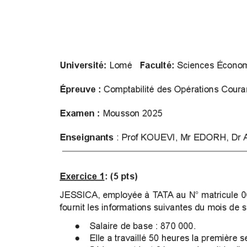 Couverture de Comptabilité des opérations courantes 