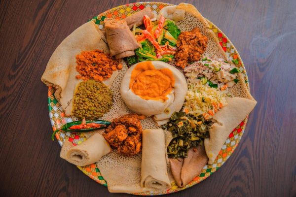 Typical Ethiopian Fasting Food - StockAMBA.com